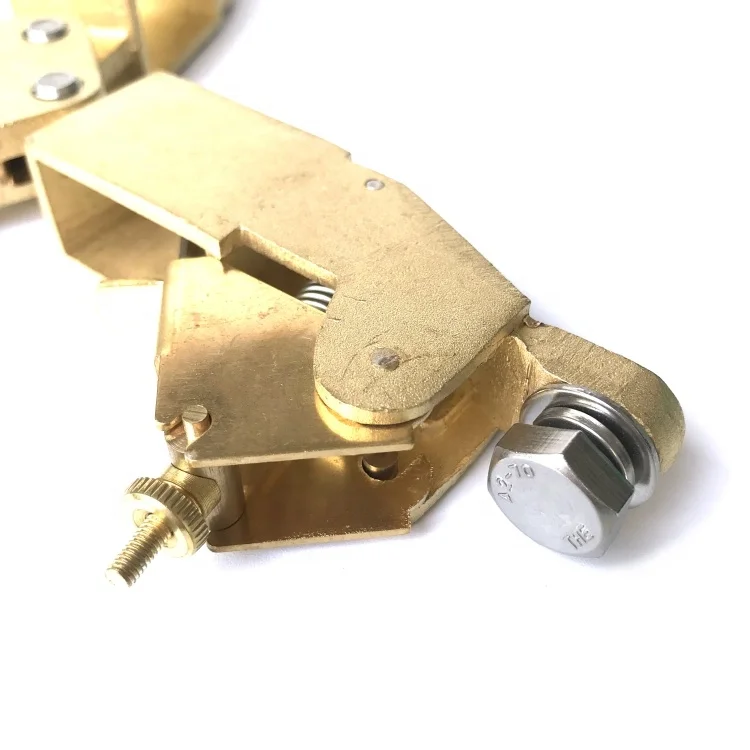 Hilti electric simple brass carbon brush holders for electric slip ring and generator size 20*40 and 25*40mm