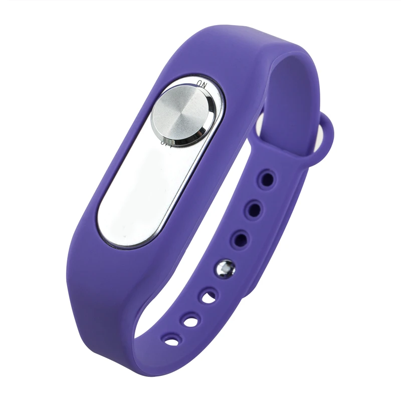 WR-06 Wearable Wristband Bracelet 4GB/8GB/16GB/ 70H Digital Voice Recorder Wrist Band WAV Recording Format