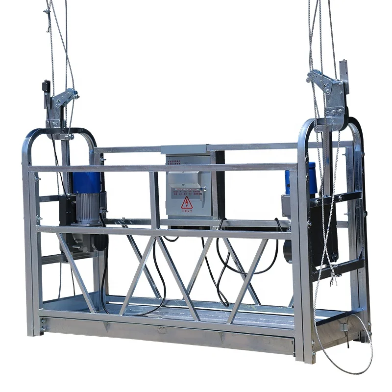 Hot Selling 6M ZLP630  Electric Cradle Gondola  Suspended Work Platforms With High Quality Motor