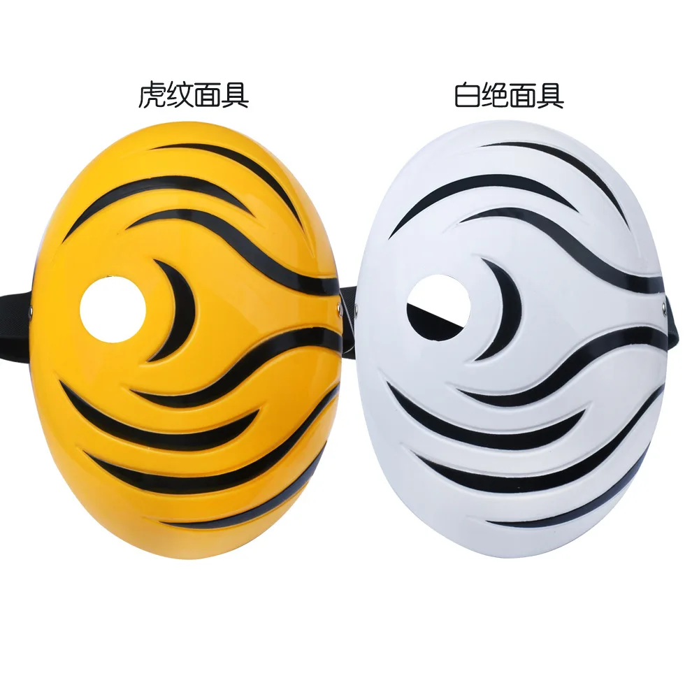 Hot sell japanese samurai kakashi bulk anime halloween tobi face obito mask full face adult party Masks
