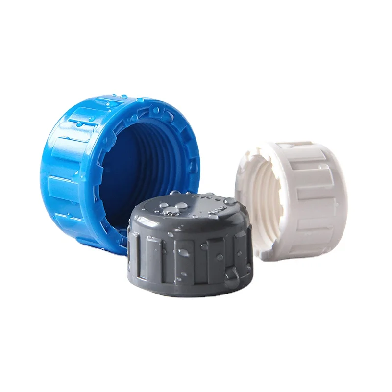  ПВХ Трубы Фитинги Торцевая заглушка PVC-U 1/2 '3/4 'bsp женский резьбовые