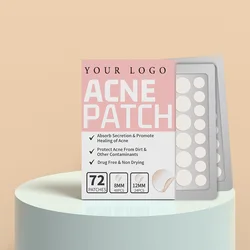 Private Label Tea Tree Oil Hydrocolloid Spot Dots Treatment Pimple Healing Acne Patch