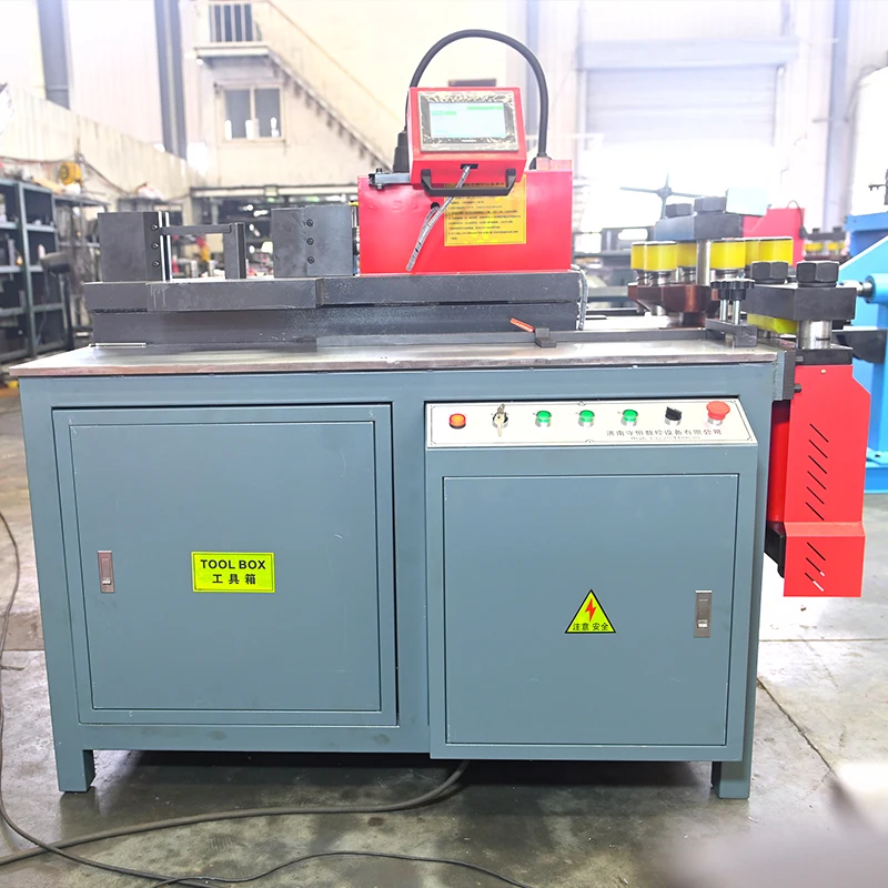 busbar copper aluminum bending cutting machine copper bus bar cutting punching bending three in one combined Busbar Bending Cutt