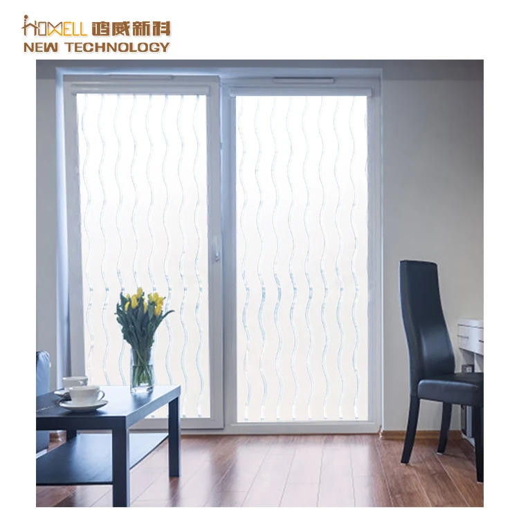Decorative Glass Film Stained Glass Film With Pattern Non Transparent Window Film