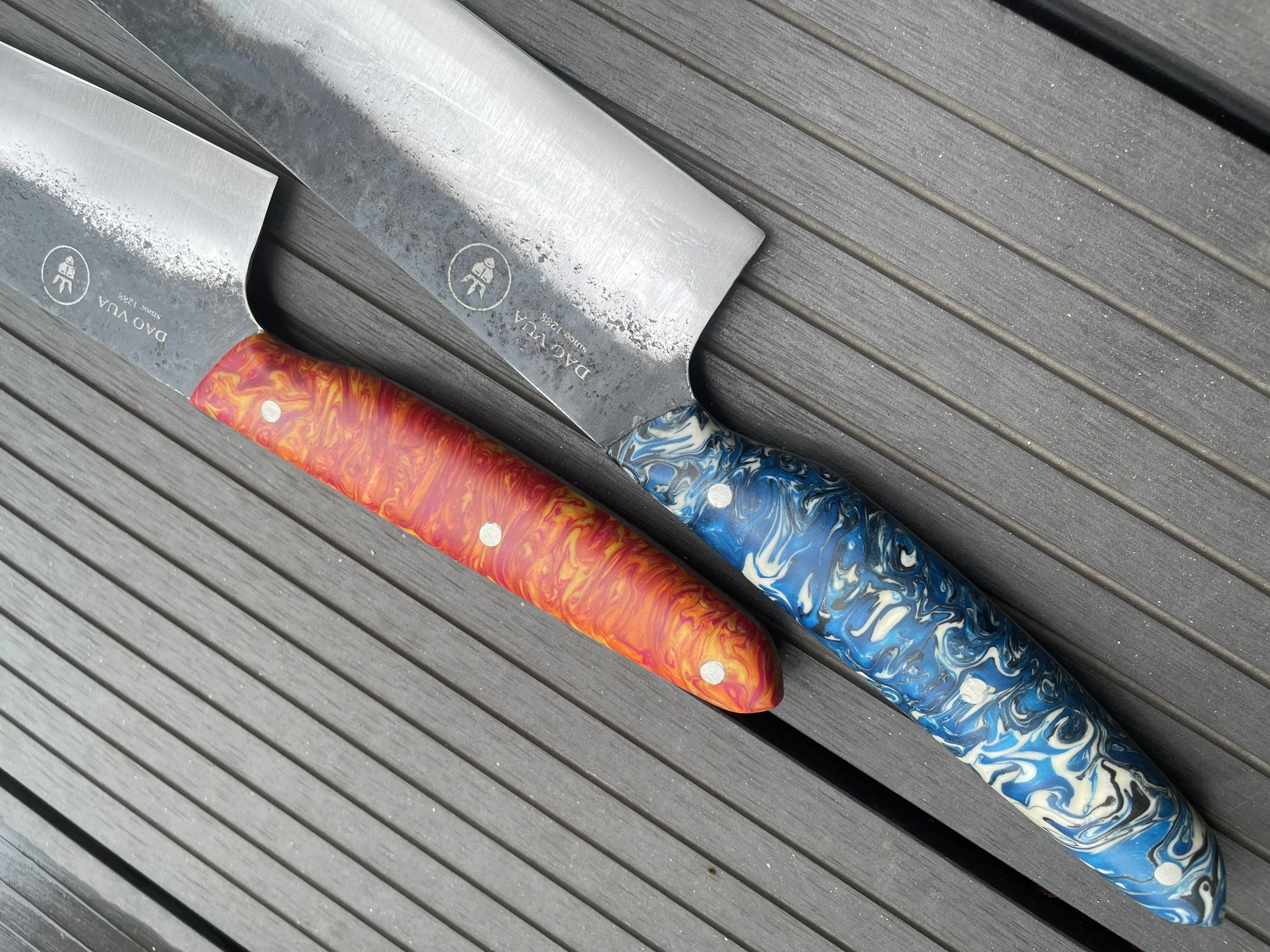 New Design Colorful Handles For Kitchen Knives - EPOXY Type