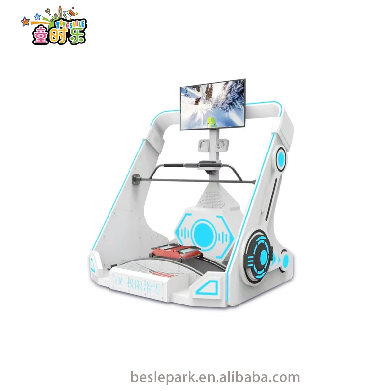 Besirui 9D Vr game machine skiing Simulator dynamic Simulator Indoor Ski Simulator