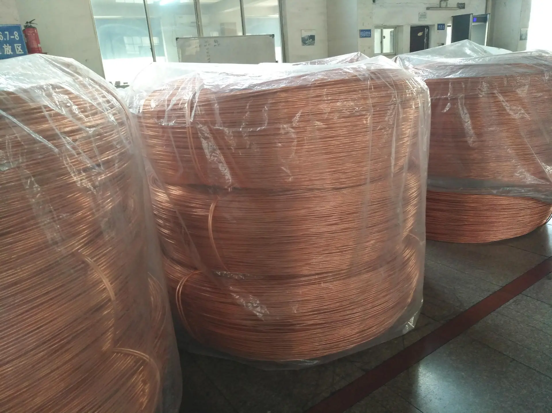 Copper coil wire rods plant supply, customized copper rod 8 mm seller