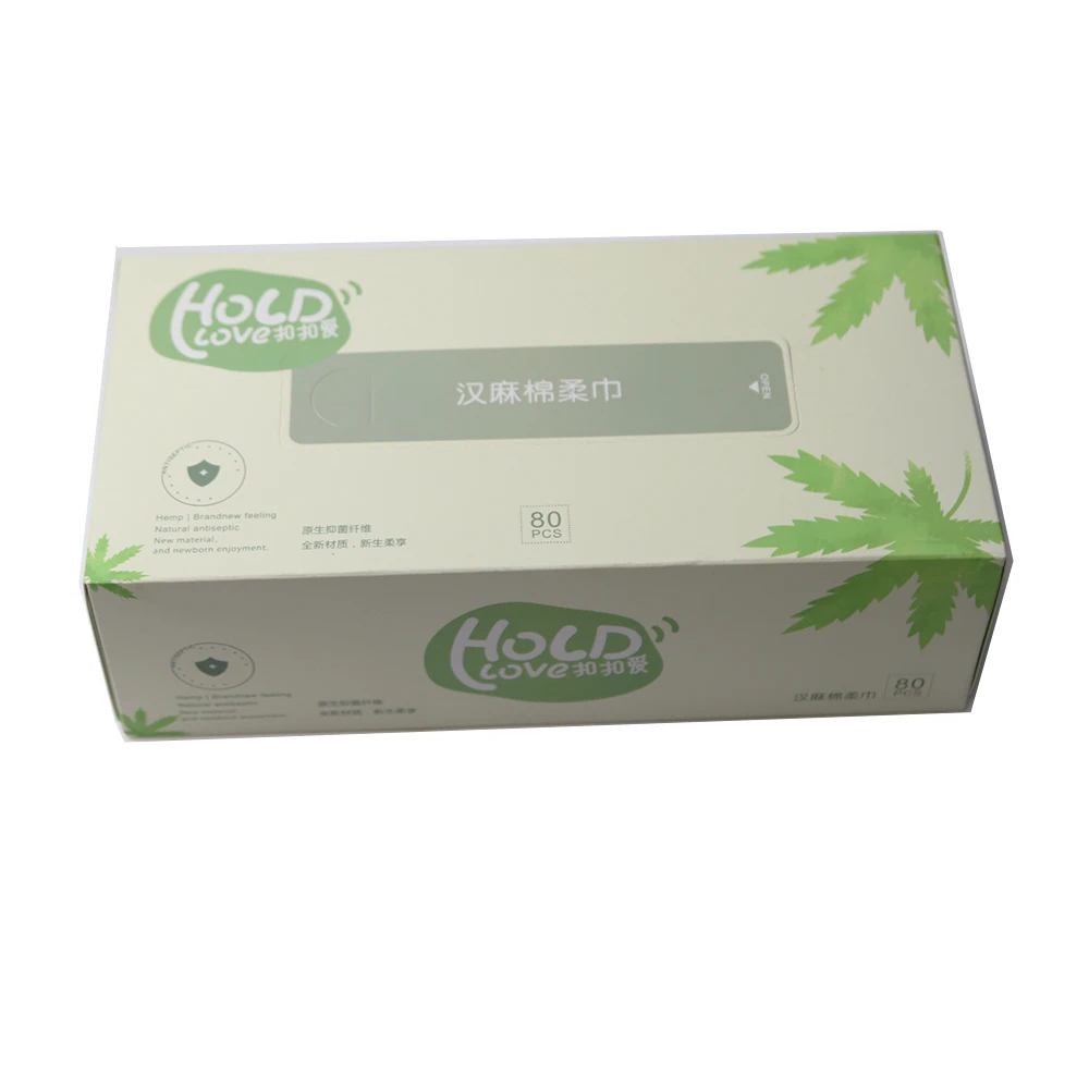 
Facial Cotton Tissue Sanitary Daily Hemp Baby Caring Lint Free Cosmetic Cotton Pads 