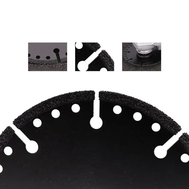 Factory Supplier Vacuum Brazed Diamond Saw Blade 100-230mm For Multi-Purpose Use