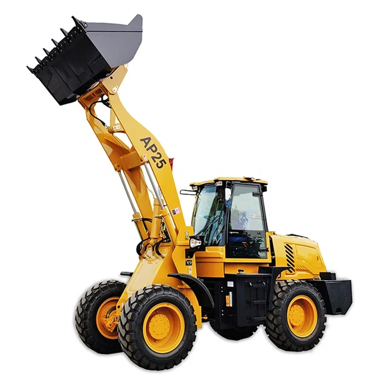 Фронтальный погрузчик AP25 2 t, мини-погрузчик с двигателями changchai