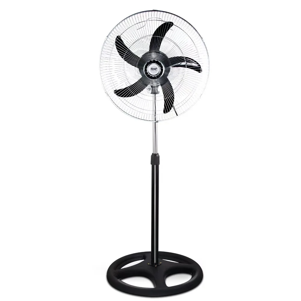 RAF Mini Portable Adjustable Low Noise Easy to Install Electric Standing Pedestal Fan for Table Floor