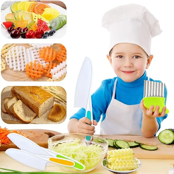 17 шт. детский деревянный кухонный нож