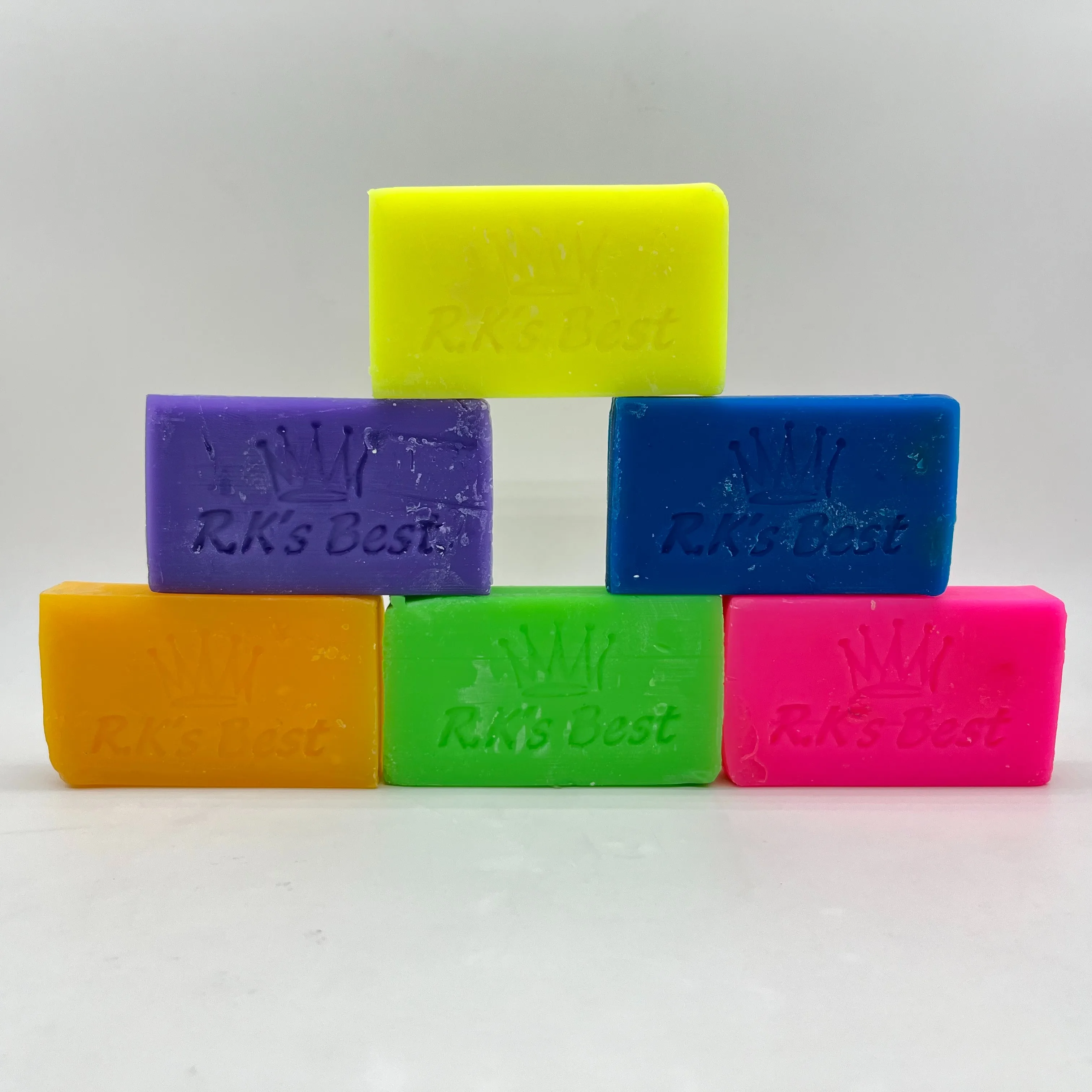 Wholesale Renbo Multipurpose Soap 6x90g for Clothes Stain Removal Lathering Laundry Soap Papuan Laundry Soap Rainbow 6 Pack