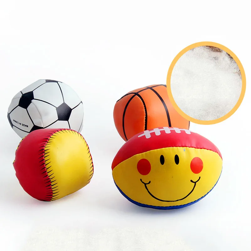 Wholesale stuffed toy soft Juggling Ball Sport Toy Plush Stuffed Soccer Football baby Ball toy On Sale