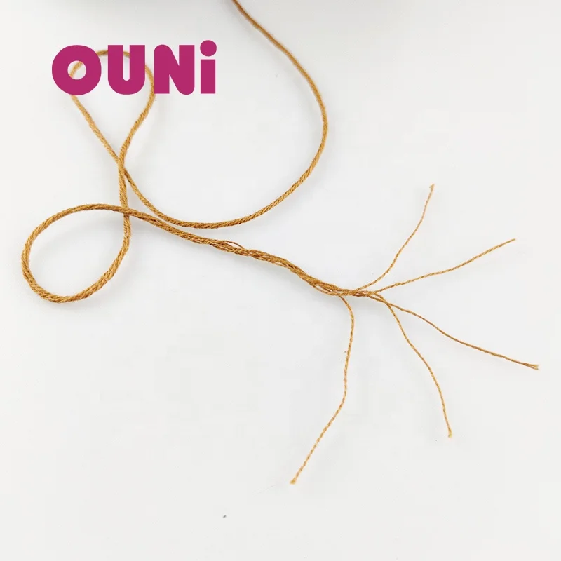 Ouni brand rich colors yarn for Bikinis & Beachwear  mercerized cotton yarn fancy yarn for knitting