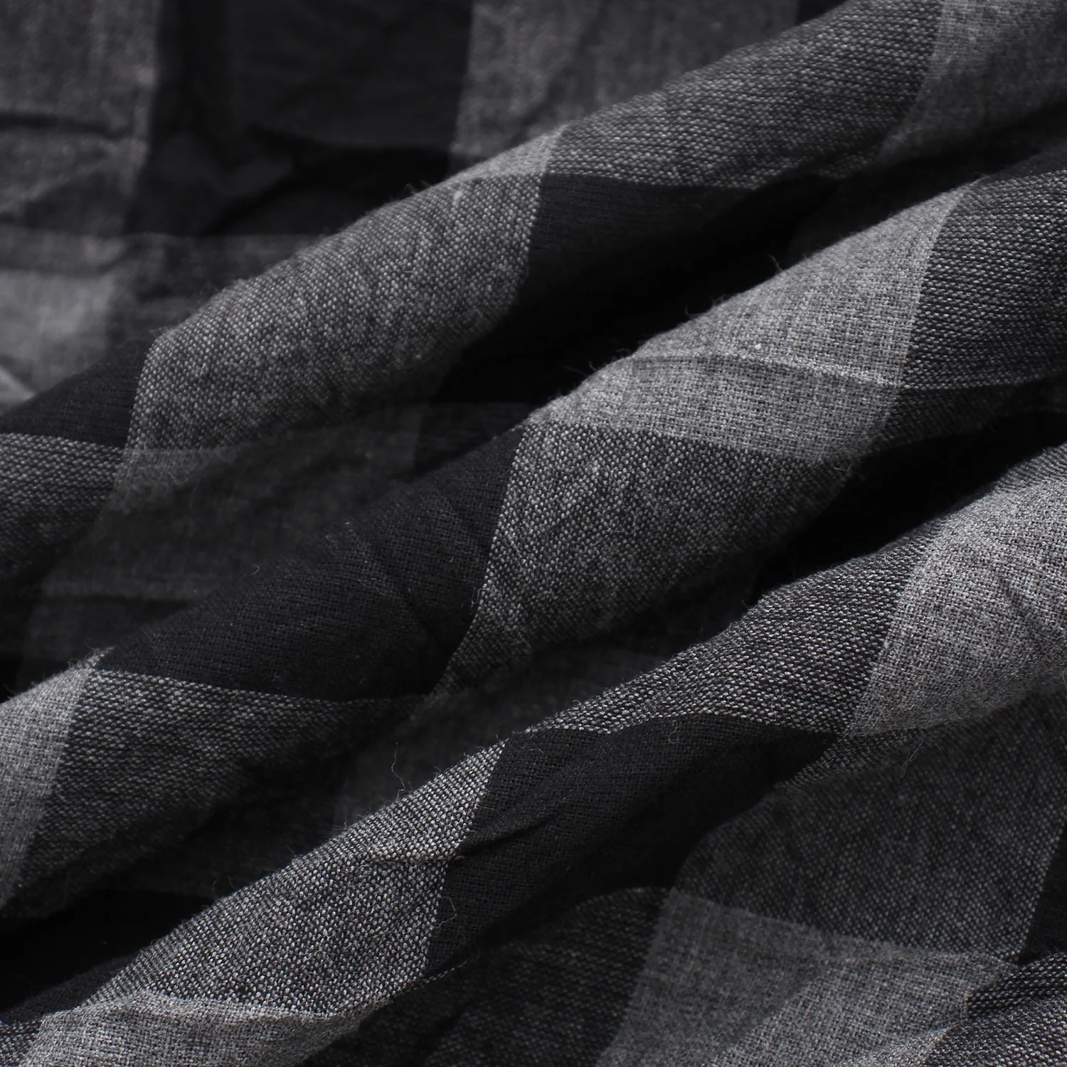 Boutique Dress Manufacturer Custom Gray Plaid Sleeveless Wrinkle Effect Checked Balloon Dress Women Lady Elegant Loose