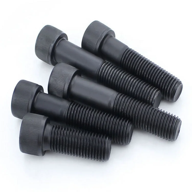 
Hexagon socket head cap screws with black oxide 