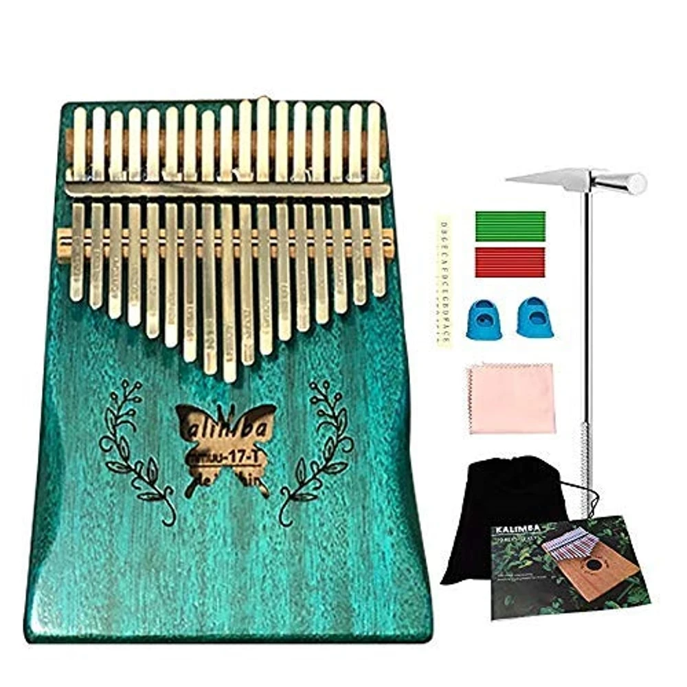  MAGOO горячая Распродажа на Amazon 17 sapele цветные клавиши kalimba f