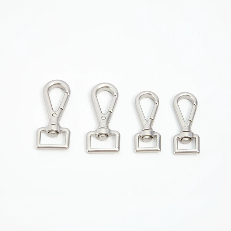 Hot Selling Good Quality White Nickel Zinc Alloy Dog Buckle Custom Metal Buckle