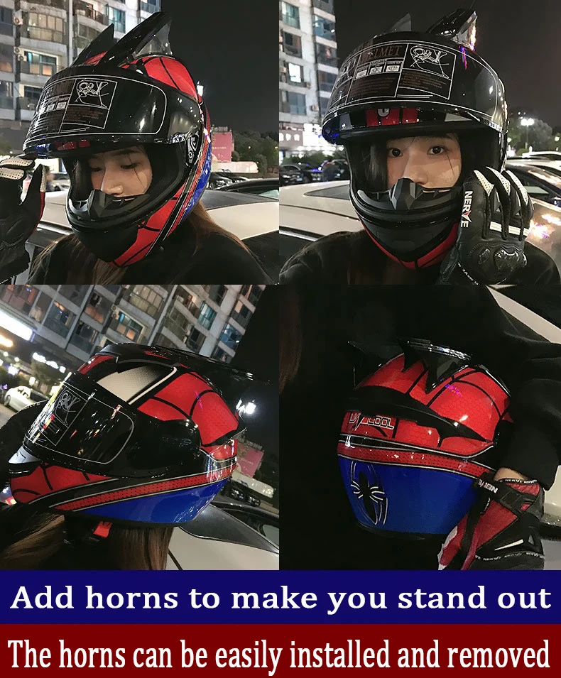 Wholesale DOT ECE Approved Motor Cycle Helm Single Lens Casco De Moto Inteligente Waterproof Helmets Motorcycles Accessories