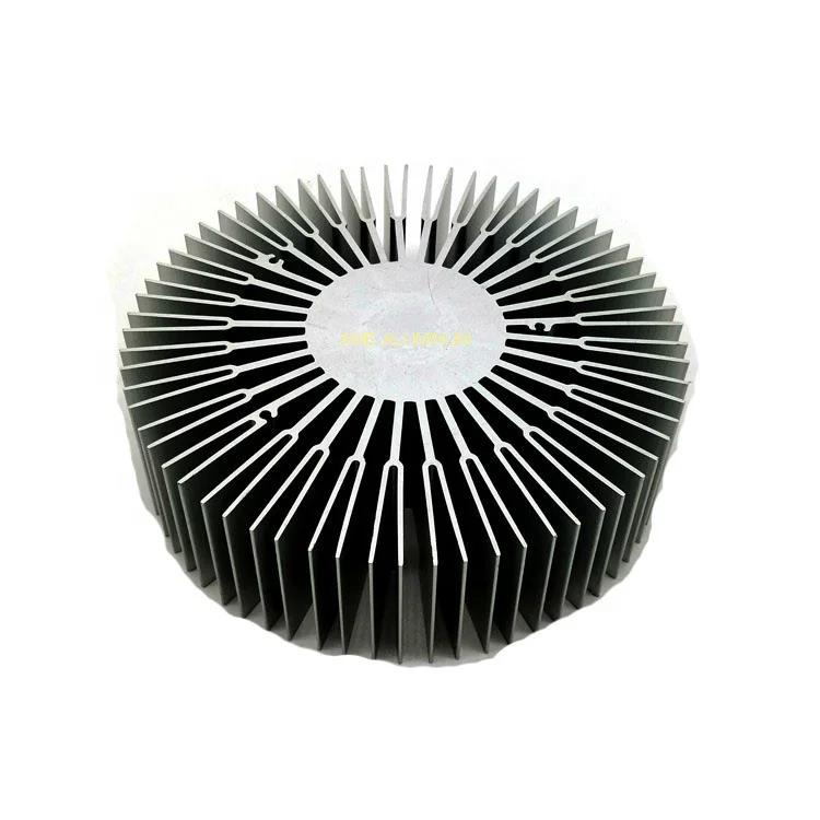 Hot selling Aluminum alloy profile round led heat sink