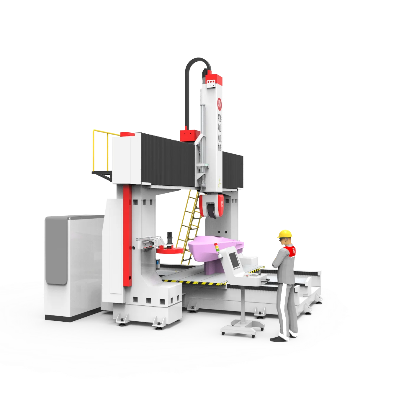 Станок для резьбы по дереву с ЧПУ 5 осей