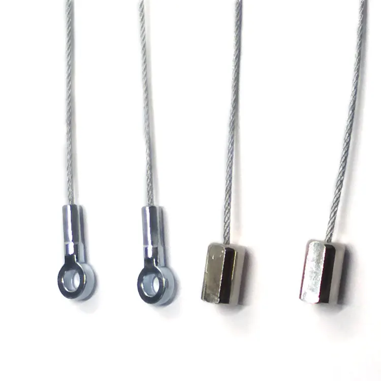 Wire Rope Sling Safety Cable Lock Stainless Steel Lanyard Luggage Lock Safety Cable