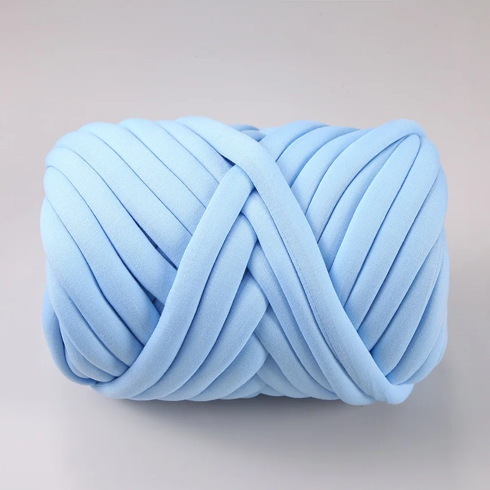 2.5cm big chunky yarn Tubular yarn giant yarn for cat nest Arm Knitting