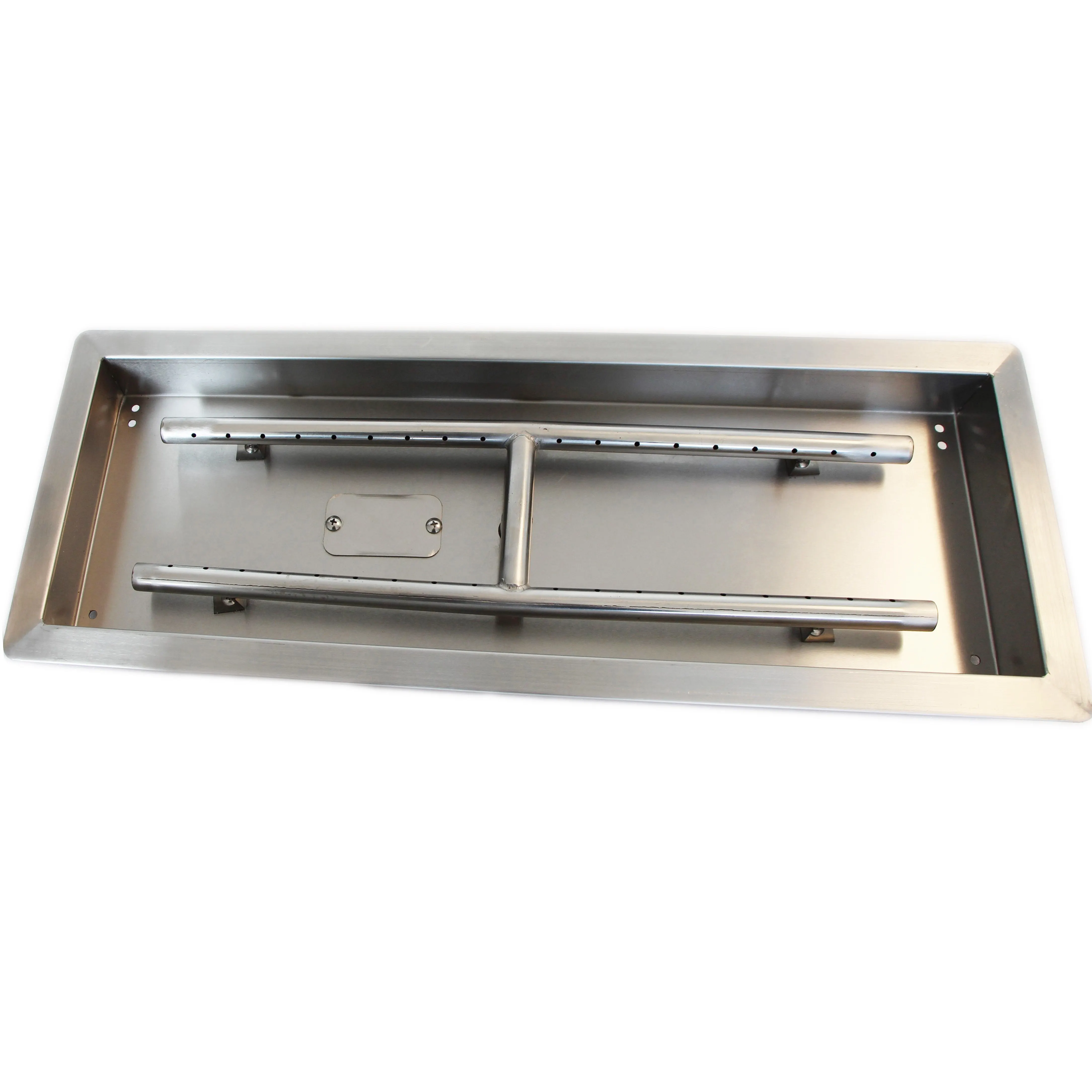 36 inches Outdoor custom Stainless Steel H Shape Burner Drop In Fire Pit