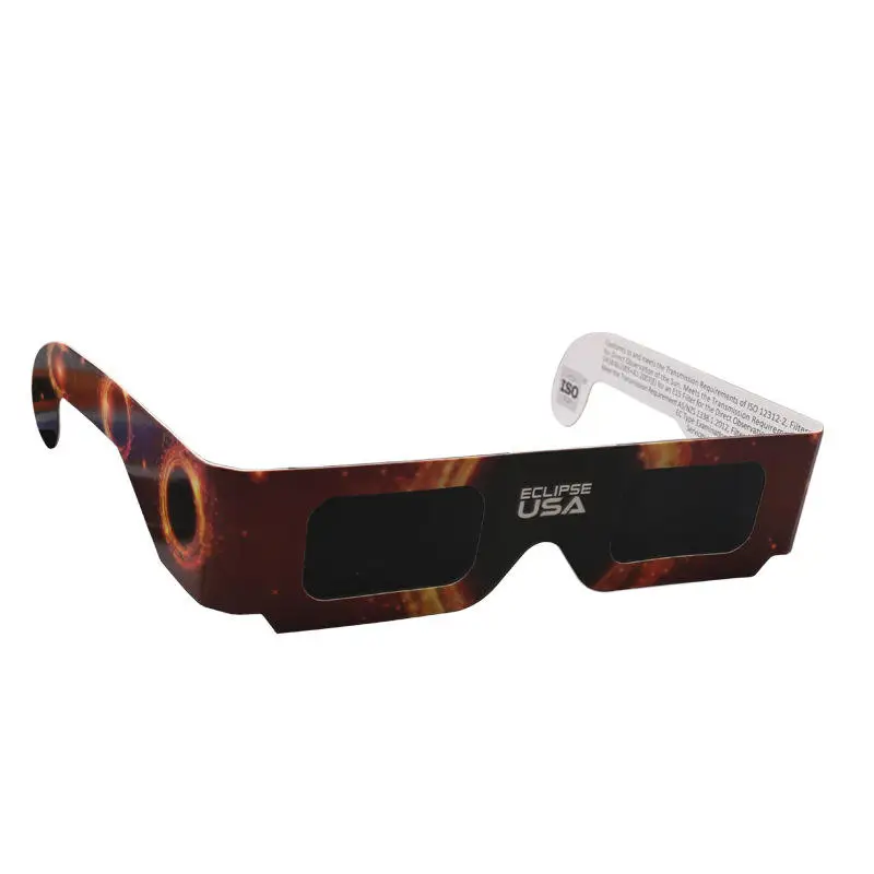 Johold  2024 Otc 2nd Solar Eclipses Glasses Customized Design Solar Goggles Paper Glasses