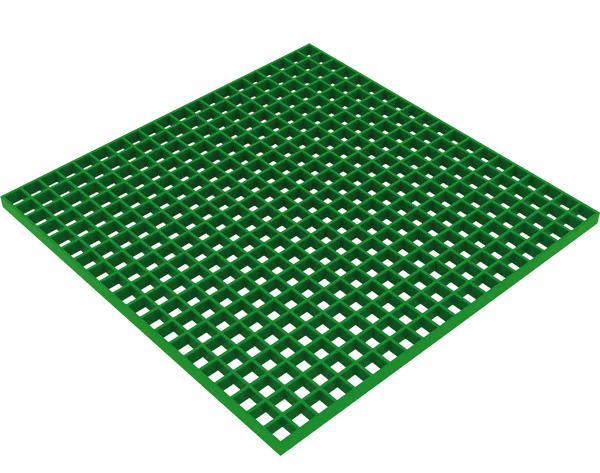  38x38x38 мм frp решетка для мойки пола