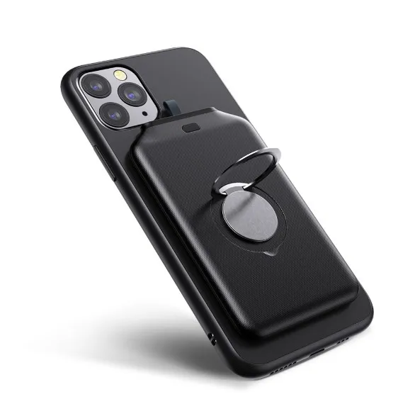 Аварийный портативный мини-комплект с магнитной присоской, Беспроводная зарядка, Мобильный Внешний аккумулятор