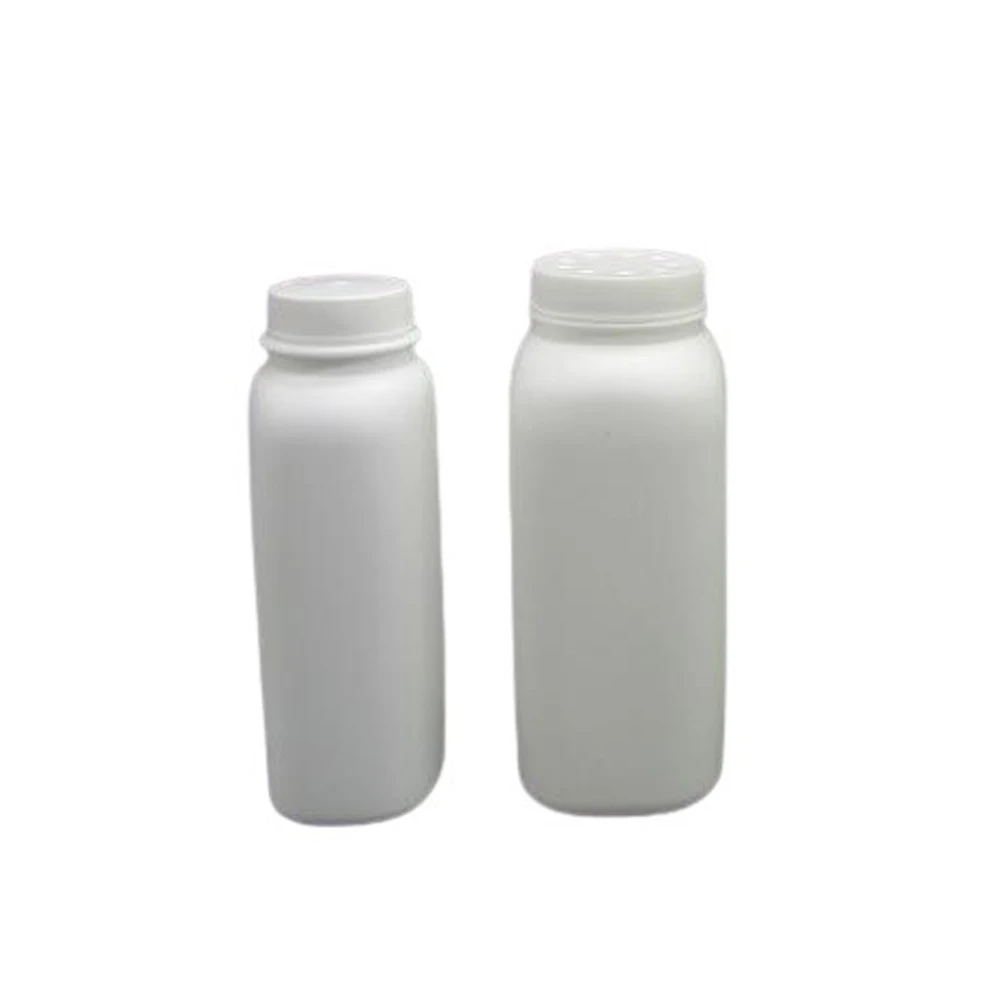 EMPTY 100ML HDPE PLASTIC TALCUM POWDER BOTTLE TWIST CAP