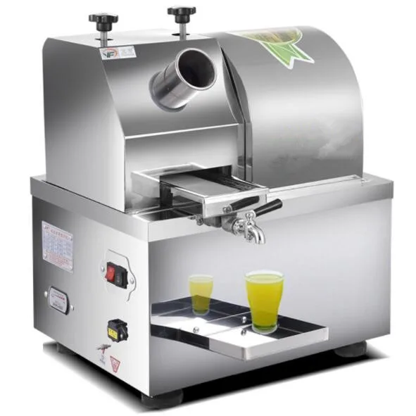 
Sugar cane squeeze juicer, sugar cane juice beverage making machine 