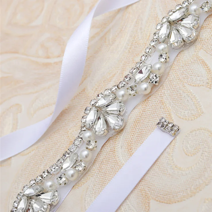 
Stunning Brides Wholesale Noble Rhinestone Bridal Sash Wedding Belt For Women Dress 