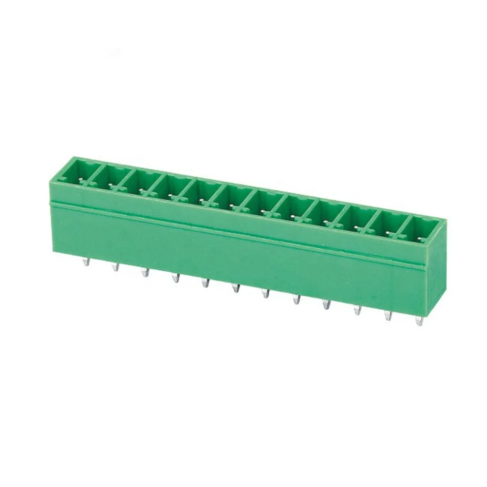 pcb board 3.5/3.81mm  pitch terminal block 2/3/4/5/6/7/8/10 pin 300V 8A terminal blocks connector