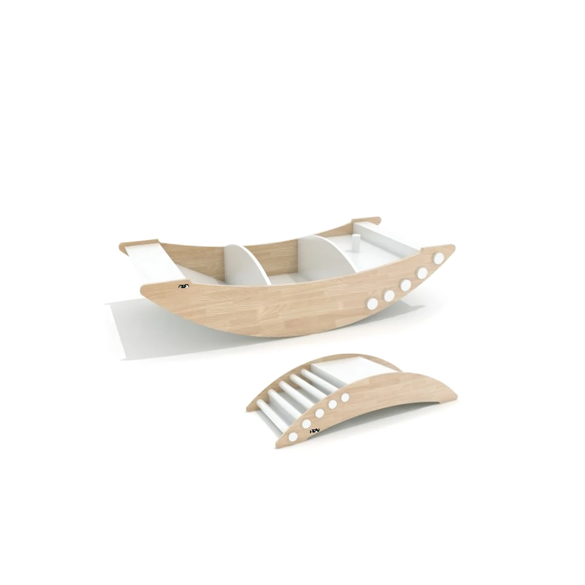 Magic boat toy cabinet kids plywood toy for sell + Educational toys for children + Wooden frame crawling around classroom