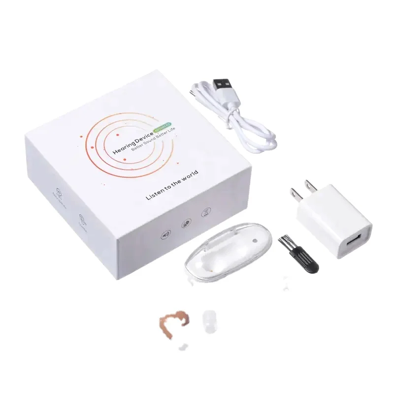 Invisible Adjustable Volume Earphones Sound Hearing Aids for sale