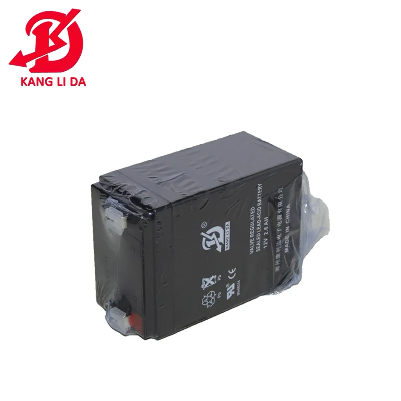 VRLA accumulator/DC 12V SLA storage battery 12V2.6AH