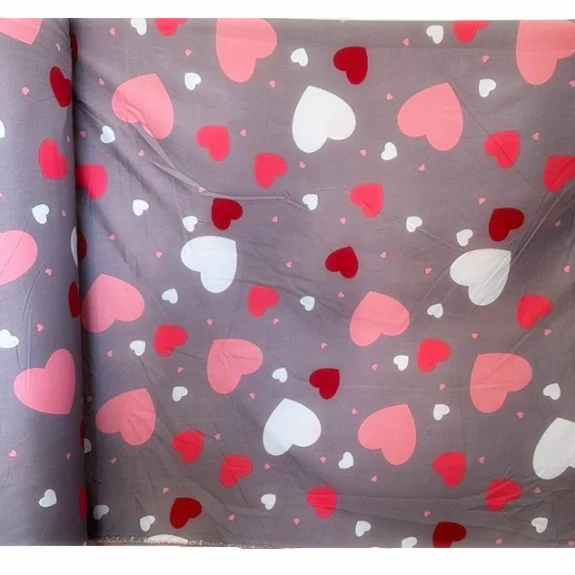 Customized 100% Polyester Brushed Printed Bed Sheet Fabric Microfiber 100%Polyester bed sheet fabric factory