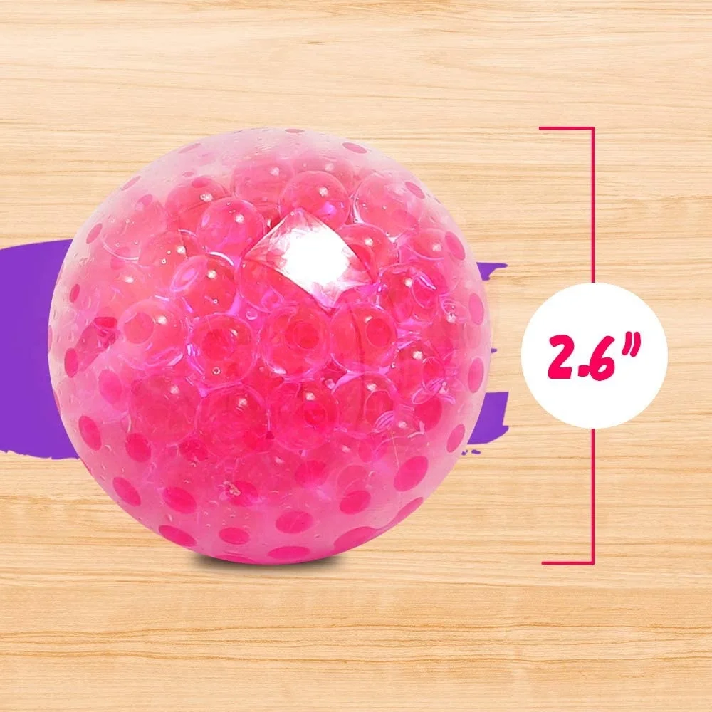 Wholesale High Quality Colorful Squishy Squeeze Water Beads Vent TPR Crystal Ball For Plush Animal Toys