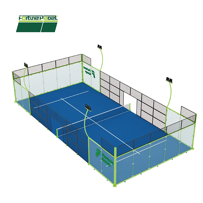 Factory Directly High Quality padel tennis court paddel court  panoramic padel courts