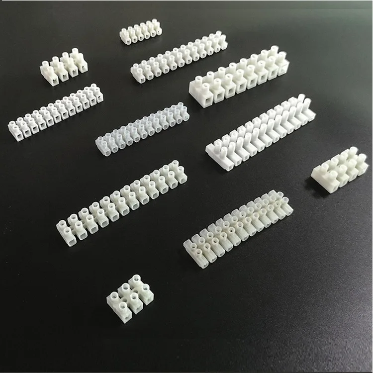 Nylon screw lock cable connector post terminal block binding post wiring terminal