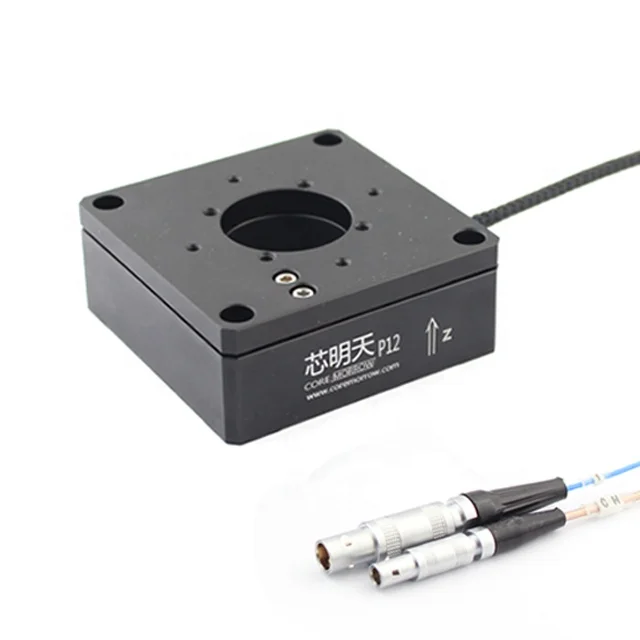 Linear piezo nanopositioning stages scanners for fluorescence microscope quick step time XYZ stage