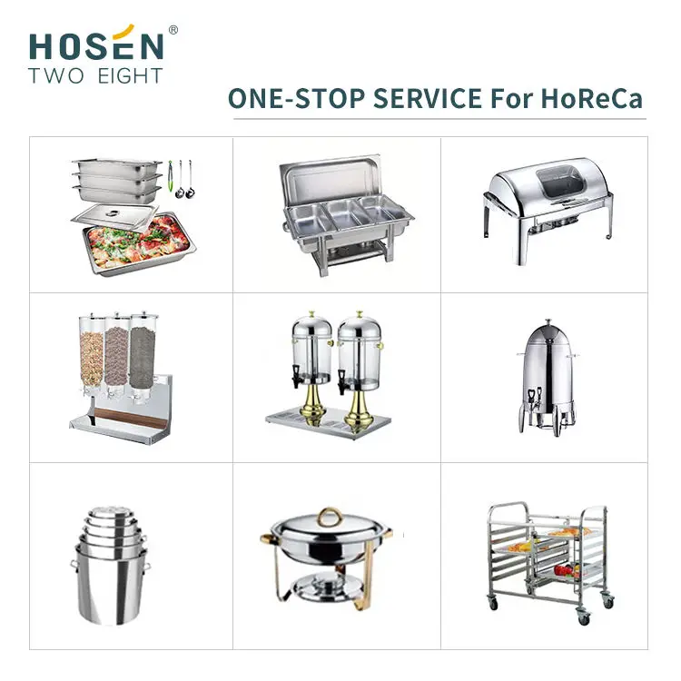 Dubai Catering Equipment Chafing Dish Party Catering Equipment Serving Dishes Buffet Food Warmer Food Pan Chafing Dish