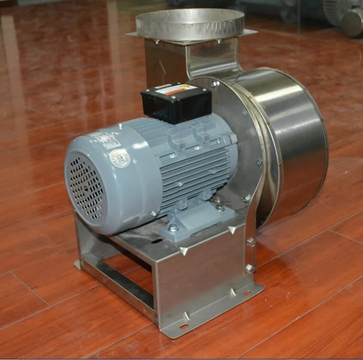 Stainless Steel / Metal Industrial Small Dust Collector Fan Blower  Extractor Fan Blower