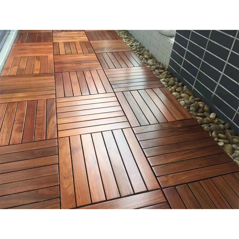 Popular Wholesale Ipe exterior hardwood full solid wood decking modern style design waterproof  with high quality and good price