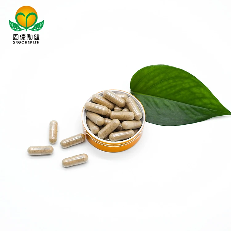 Private Label Herbal Lions Mane Reishi Cordyceps Chaga Complex Mushroom Capsule