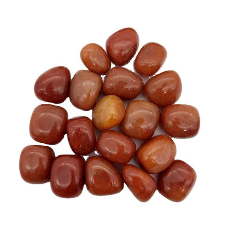 Selling Product Red Aventurine Precious Stones Natural Tumbled Crystals For Craft