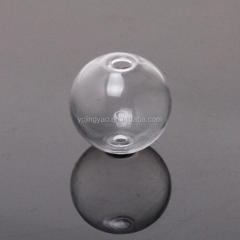  Лампворк ручной работы маленький прозрачный стеклянный шар с отверстиями